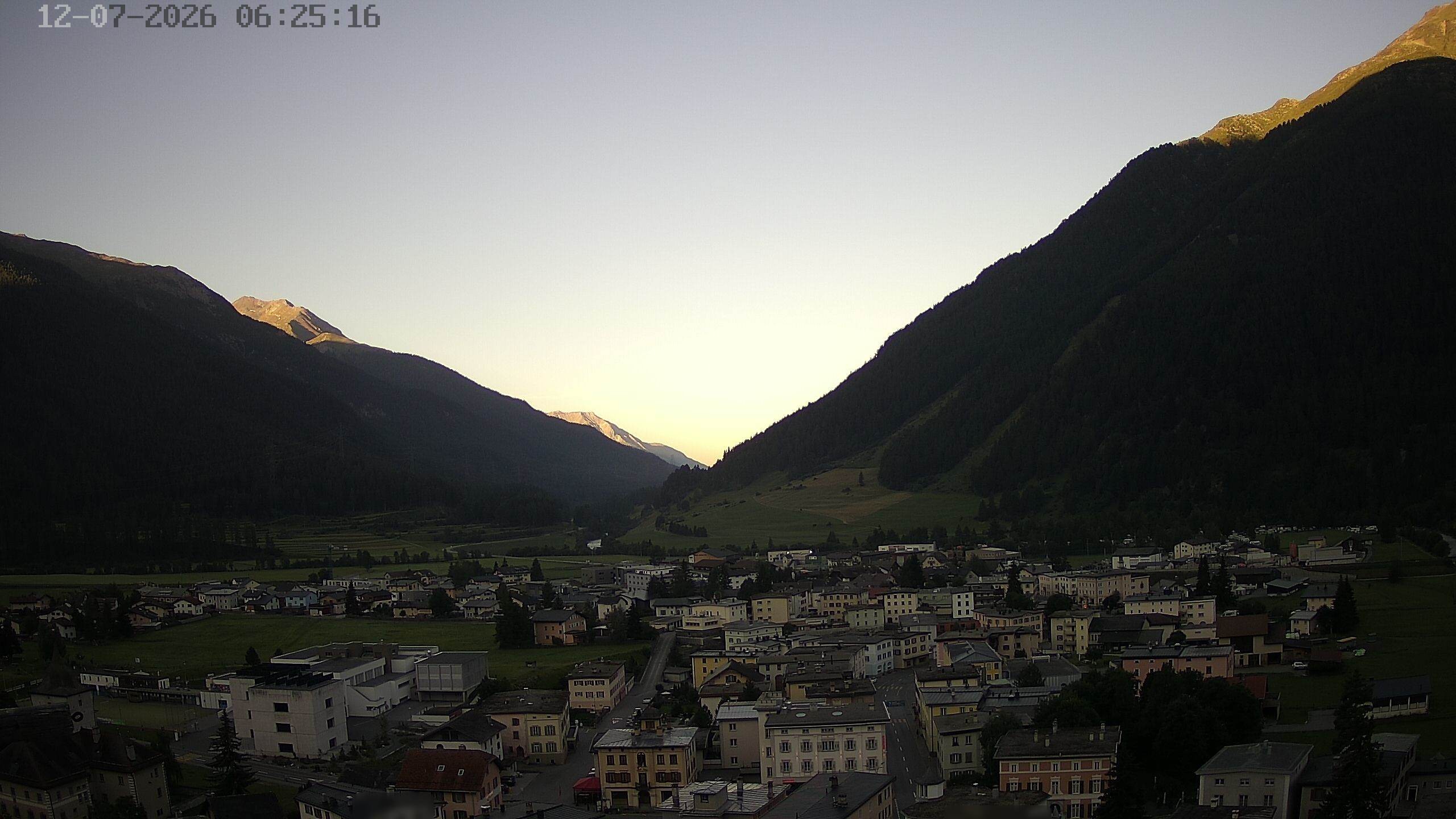 Archived image Webcam Zernez village
