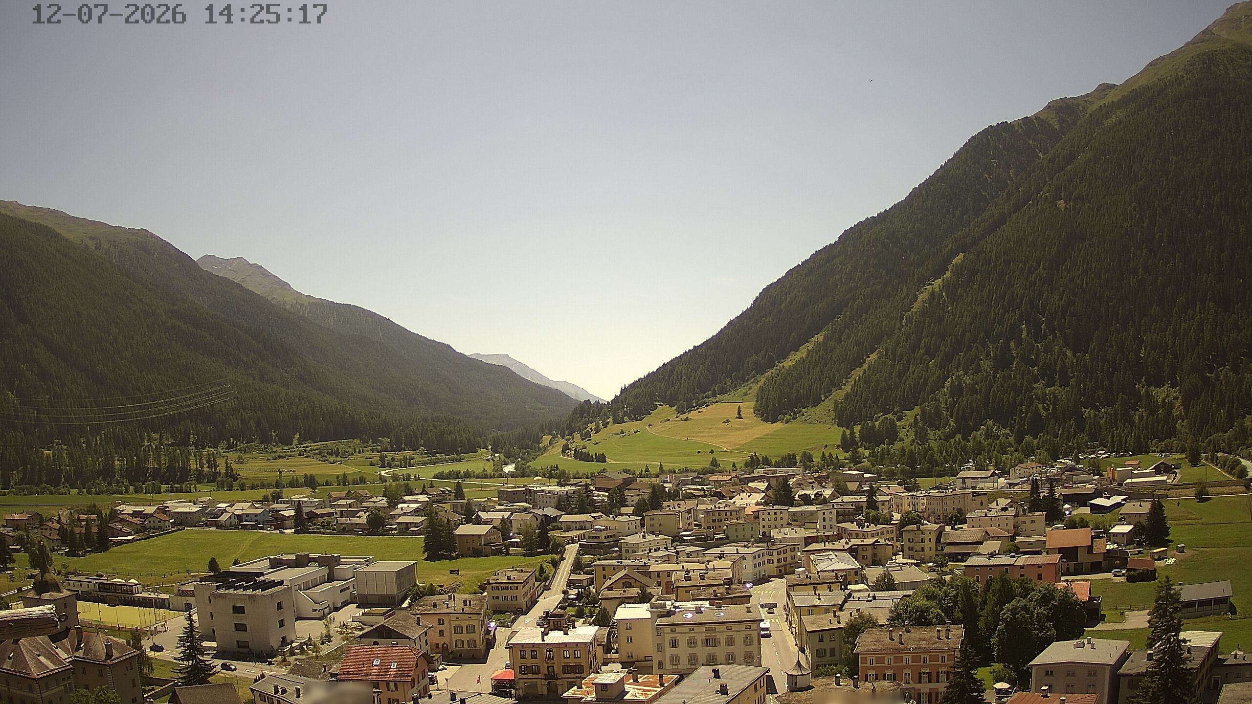 Archived image Webcam Zernez village
