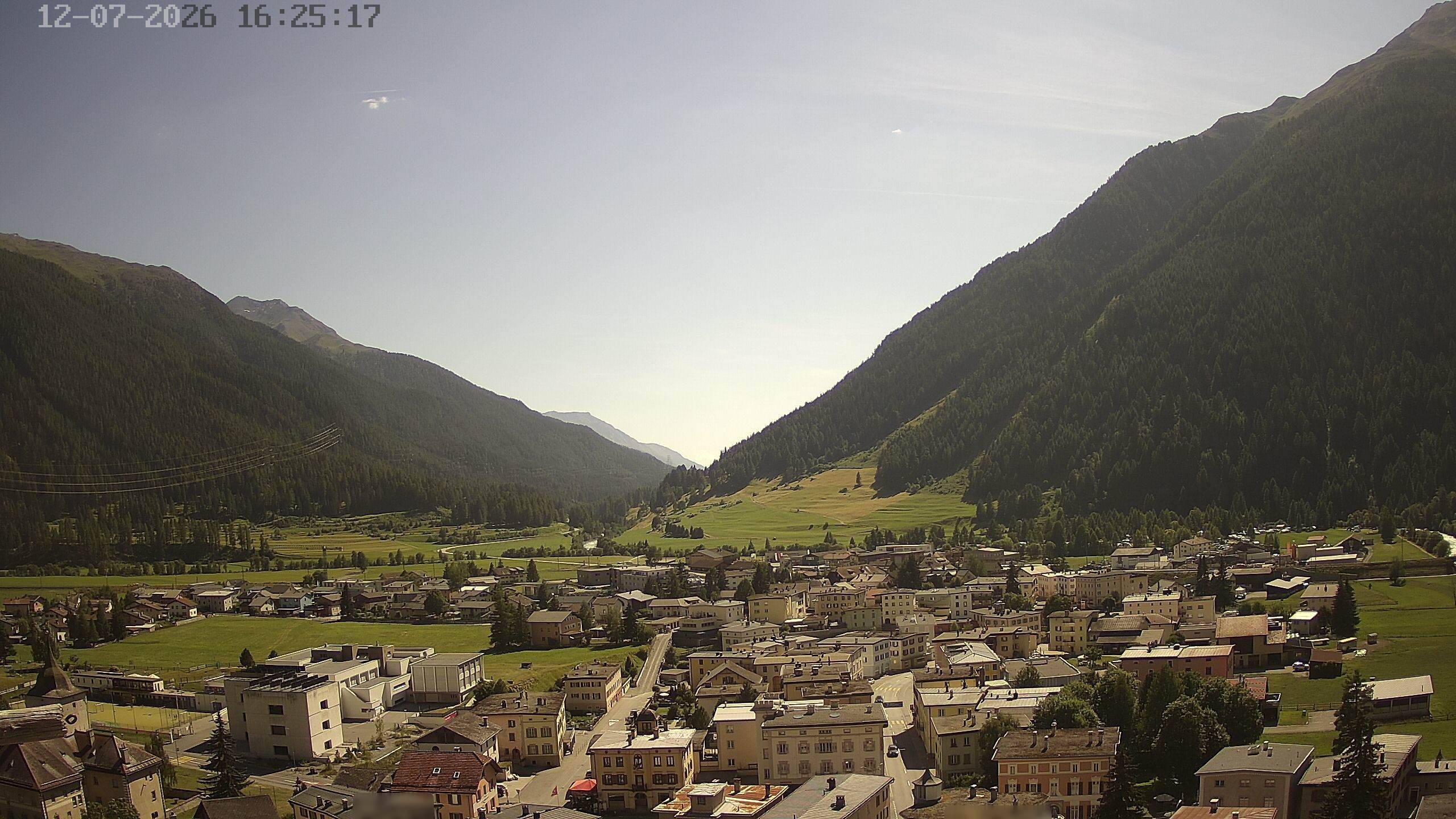 Archived image Webcam Zernez village