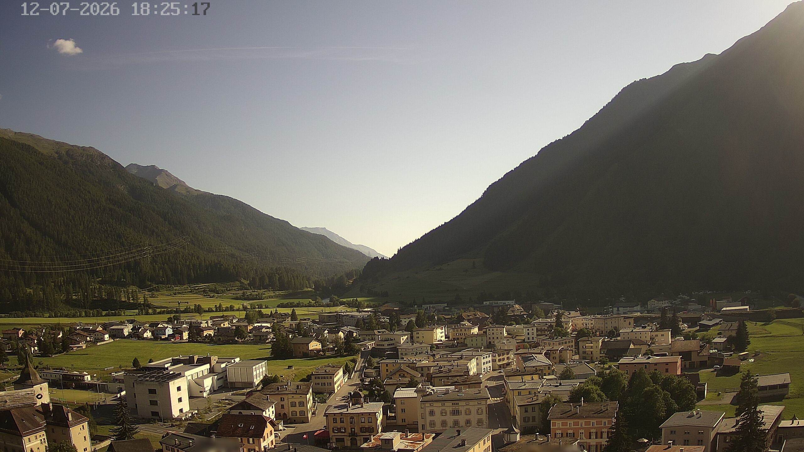 Archived image Webcam Zernez village