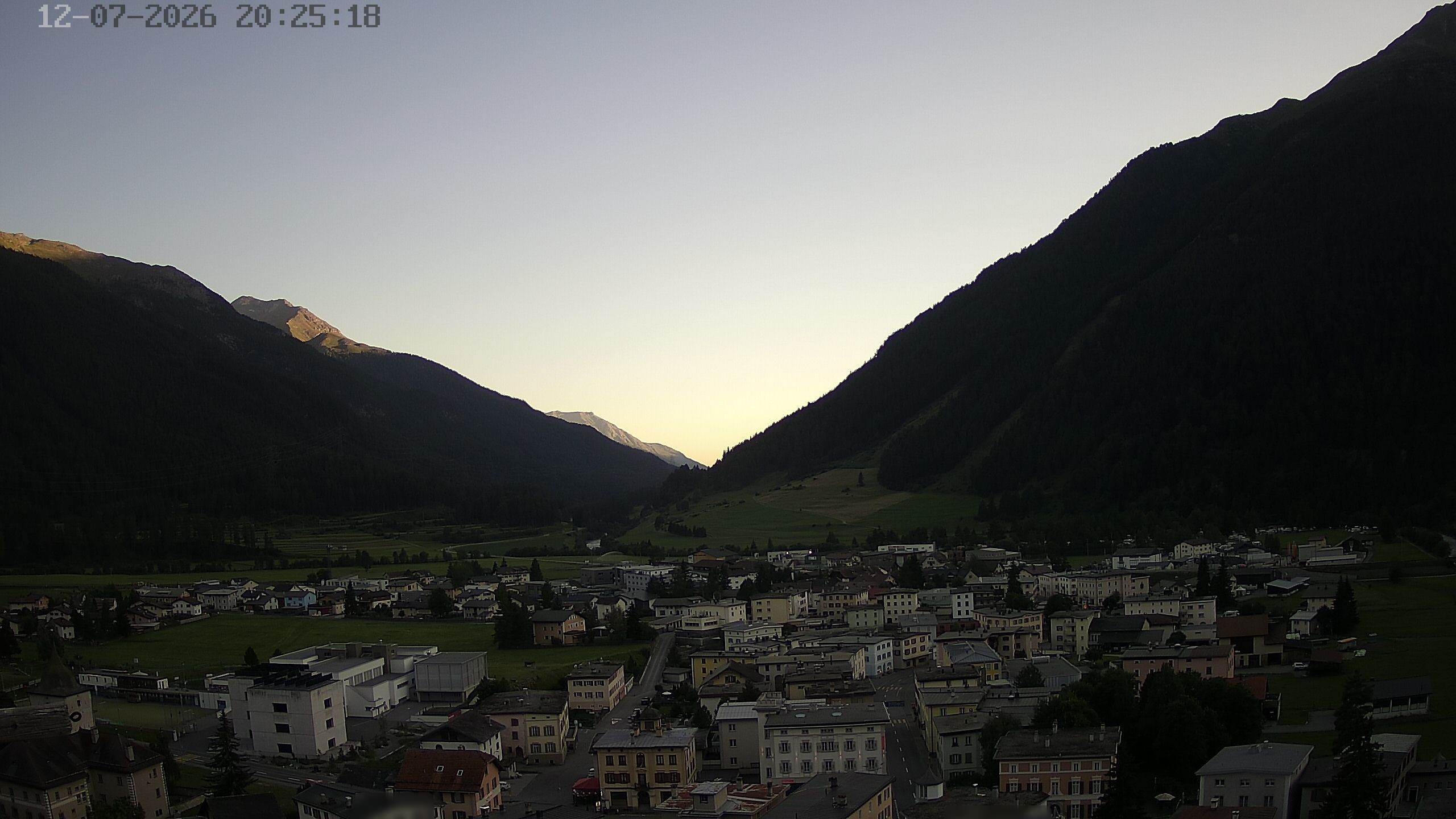 Archived image Webcam Zernez village