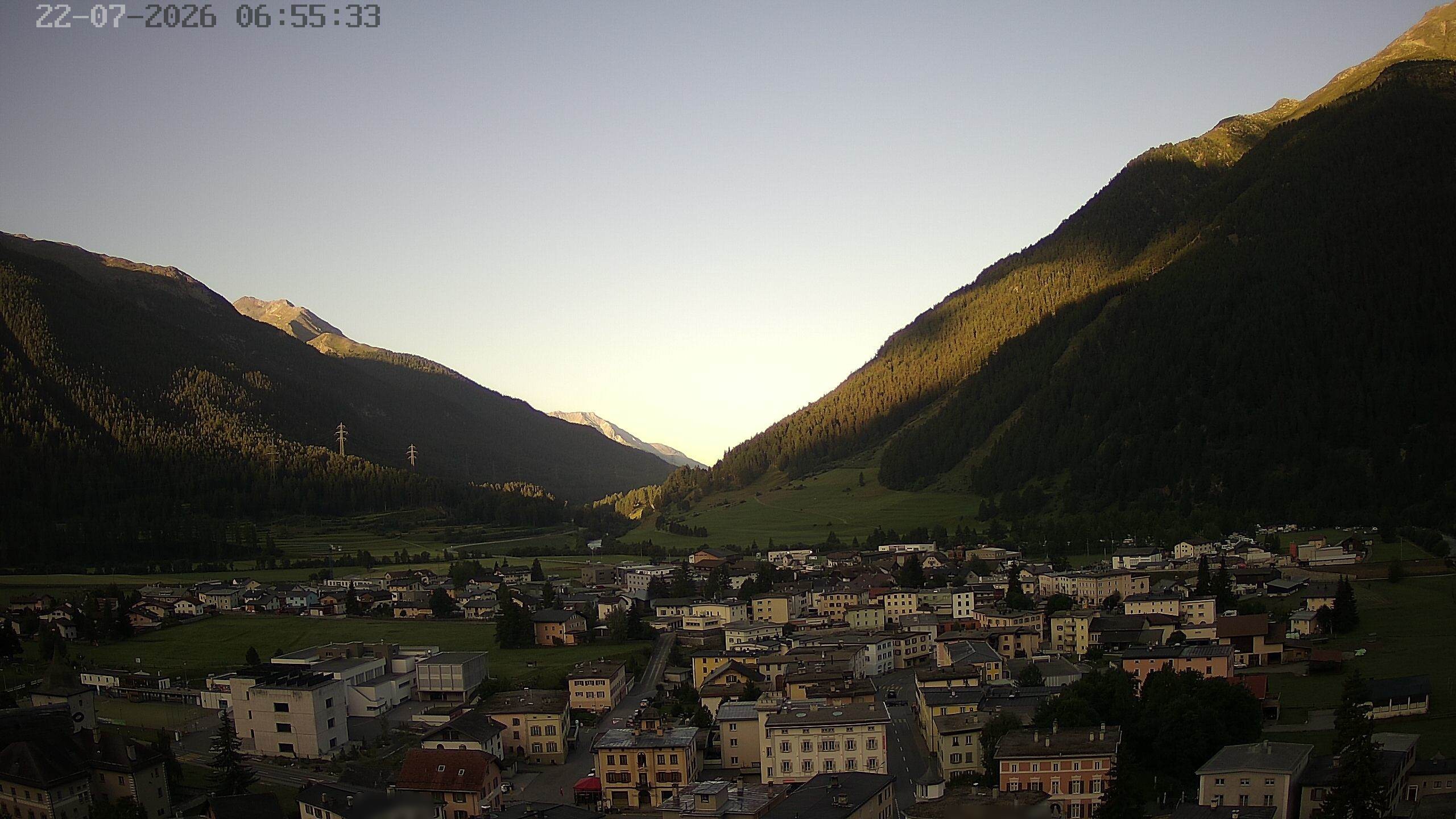 Archiv Foto Webcam Zernez - Oberengadin