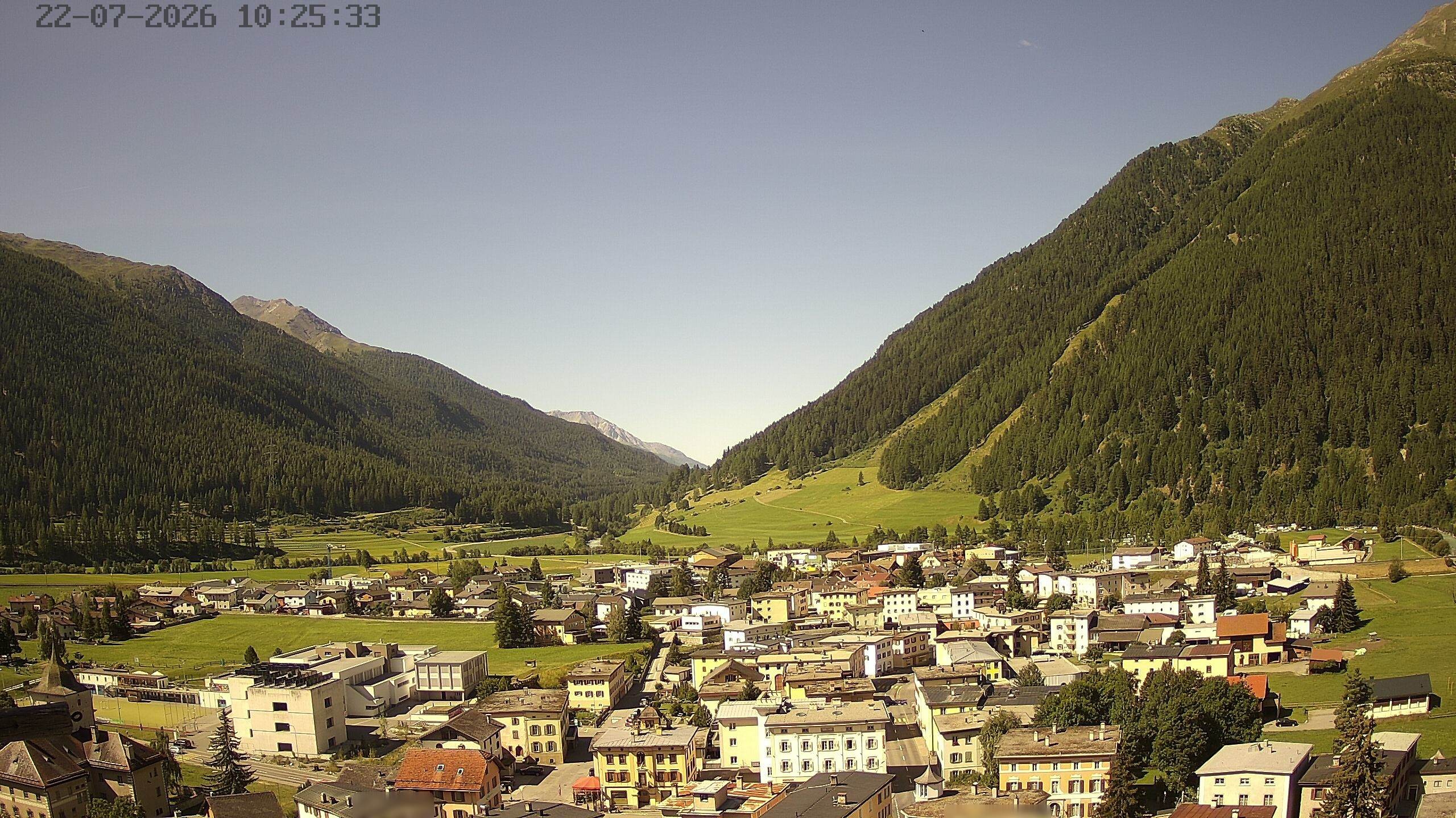 Archiv Foto Webcam Zernez - Oberengadin