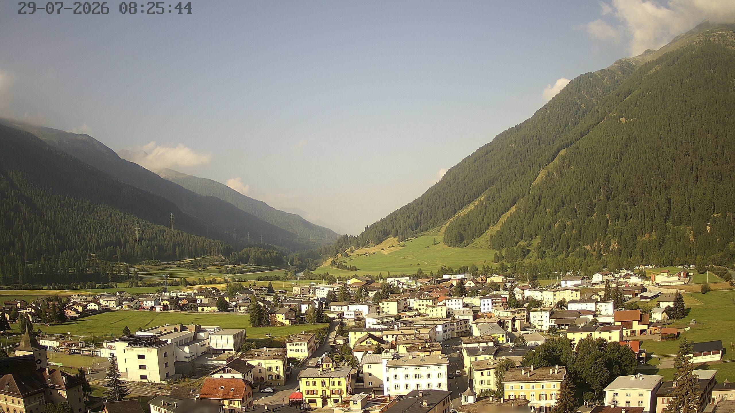 Archiv Foto Webcam Zernez - Oberengadin