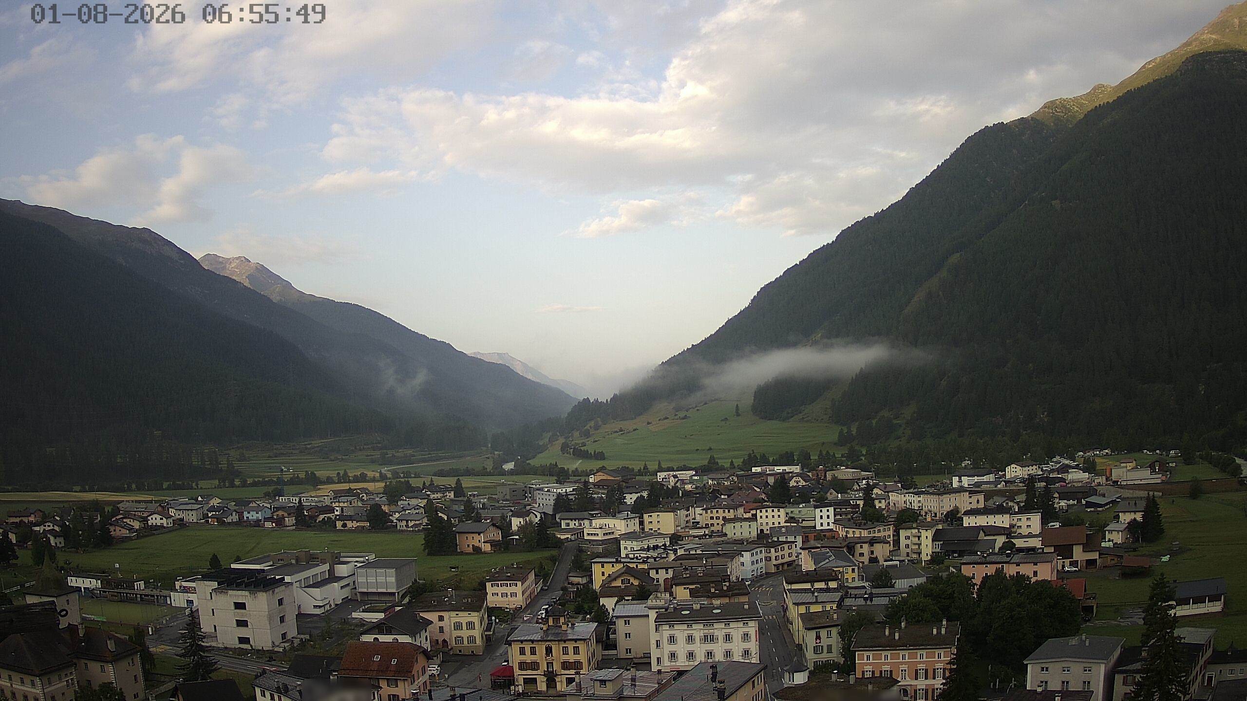 Archiv Foto Webcam Zernez - Oberengadin