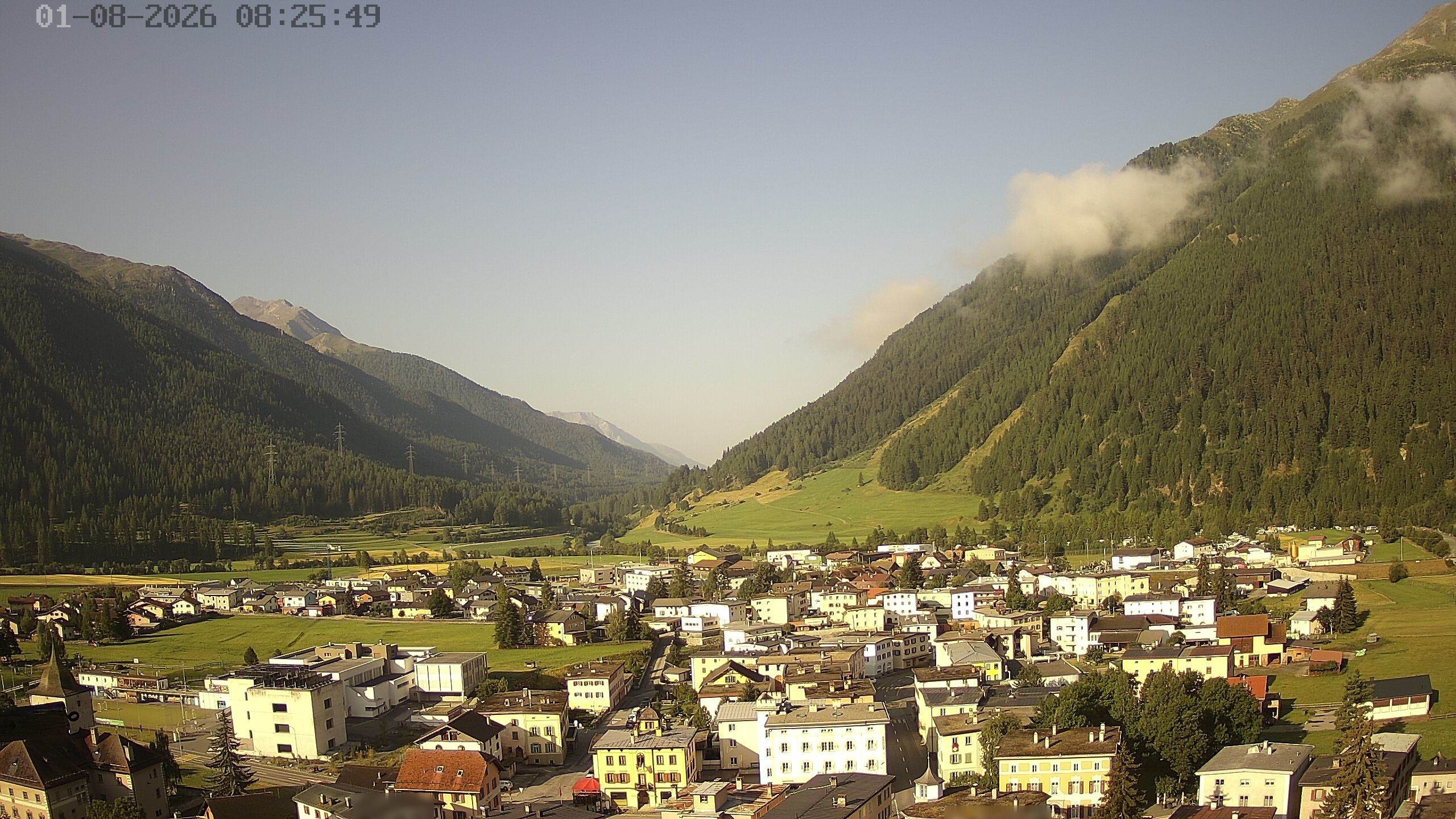 Archiv Foto Webcam Zernez - Oberengadin