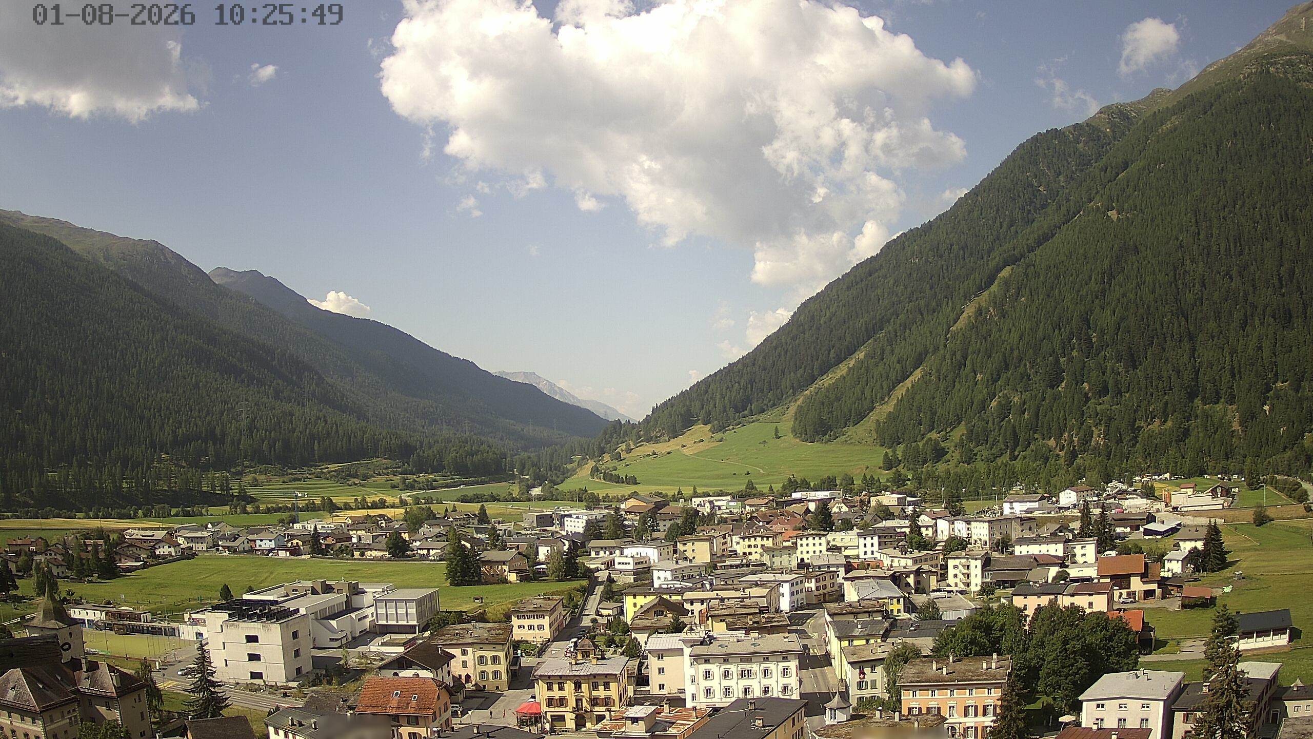 Archiv Foto Webcam Zernez - Oberengadin