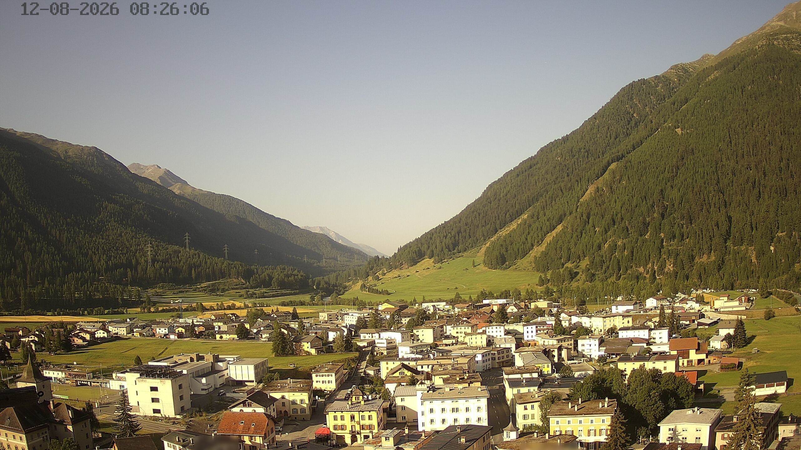 Archived image Webcam Zernez village