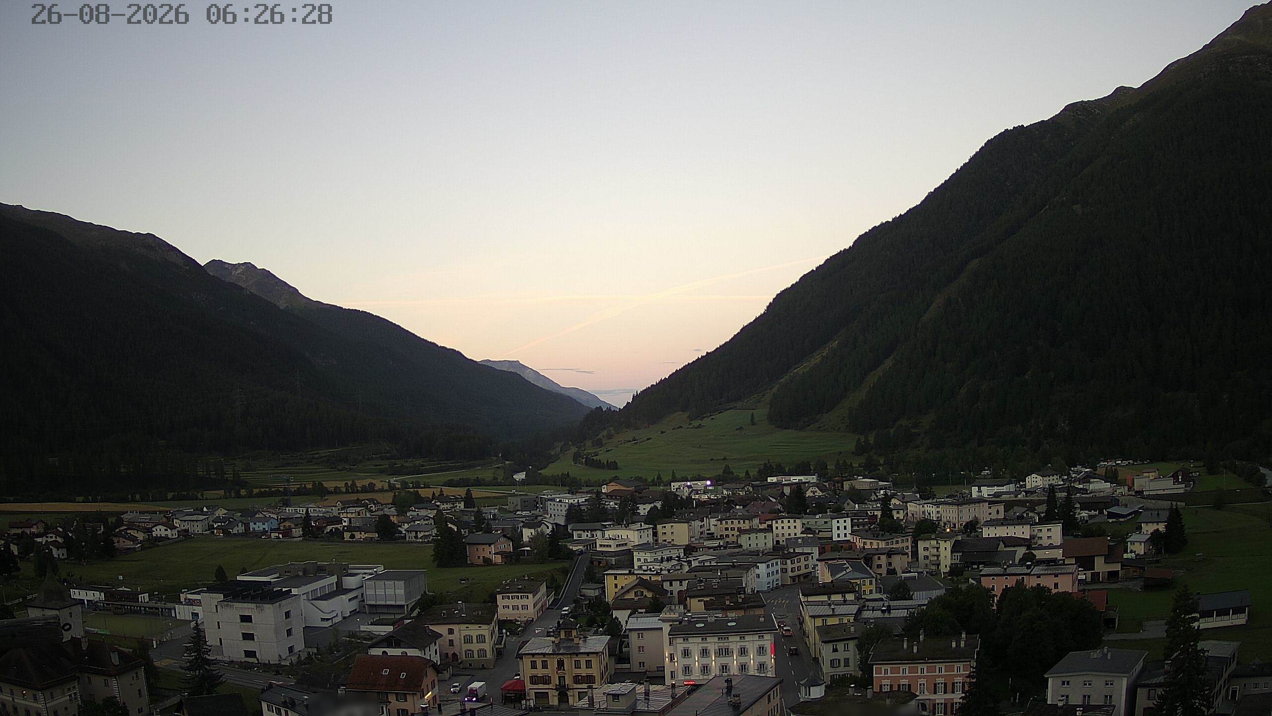 Archived image Webcam Zernez village