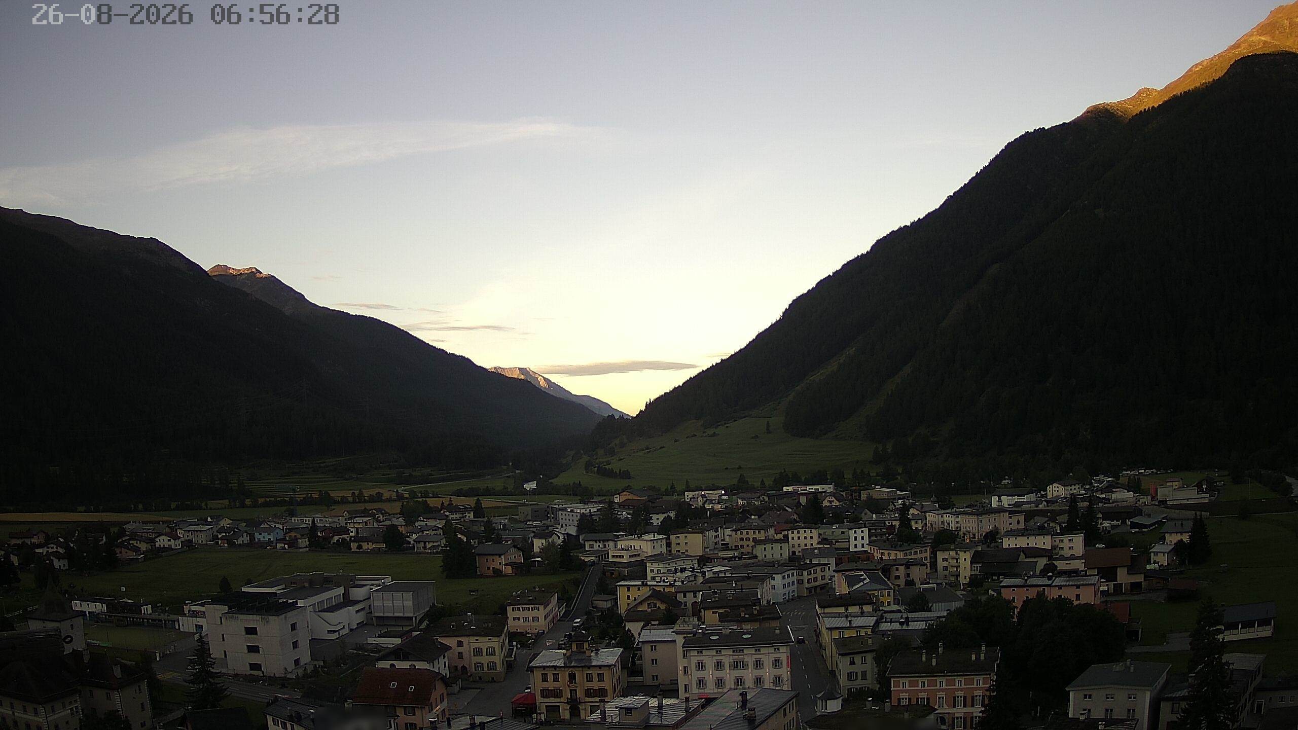 Archived image Webcam Zernez village