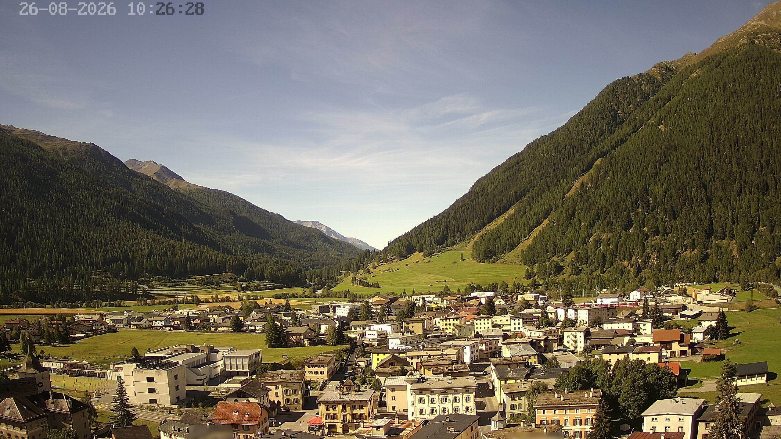 Archived image Webcam Zernez village