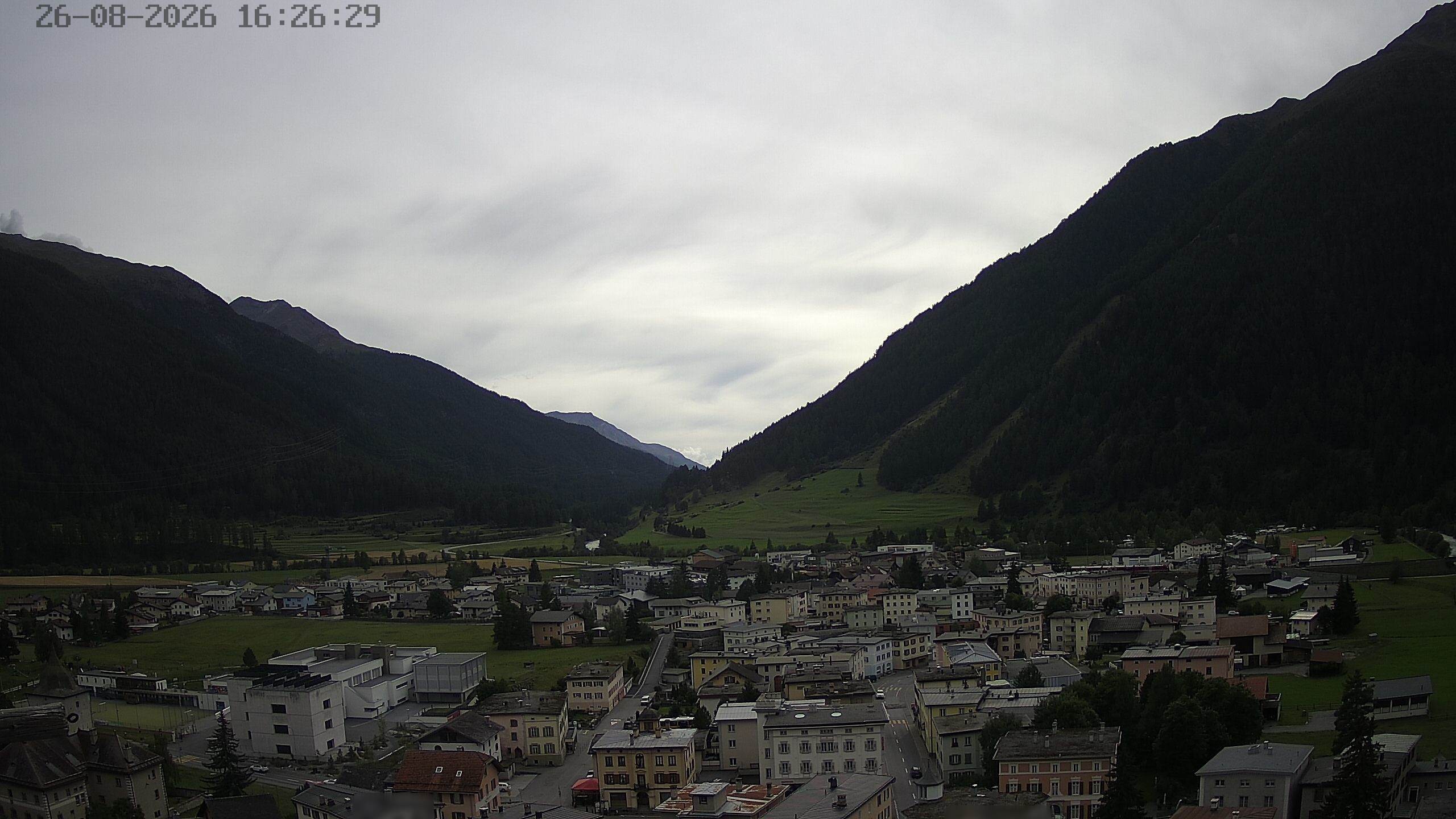 Archived image Webcam Zernez village