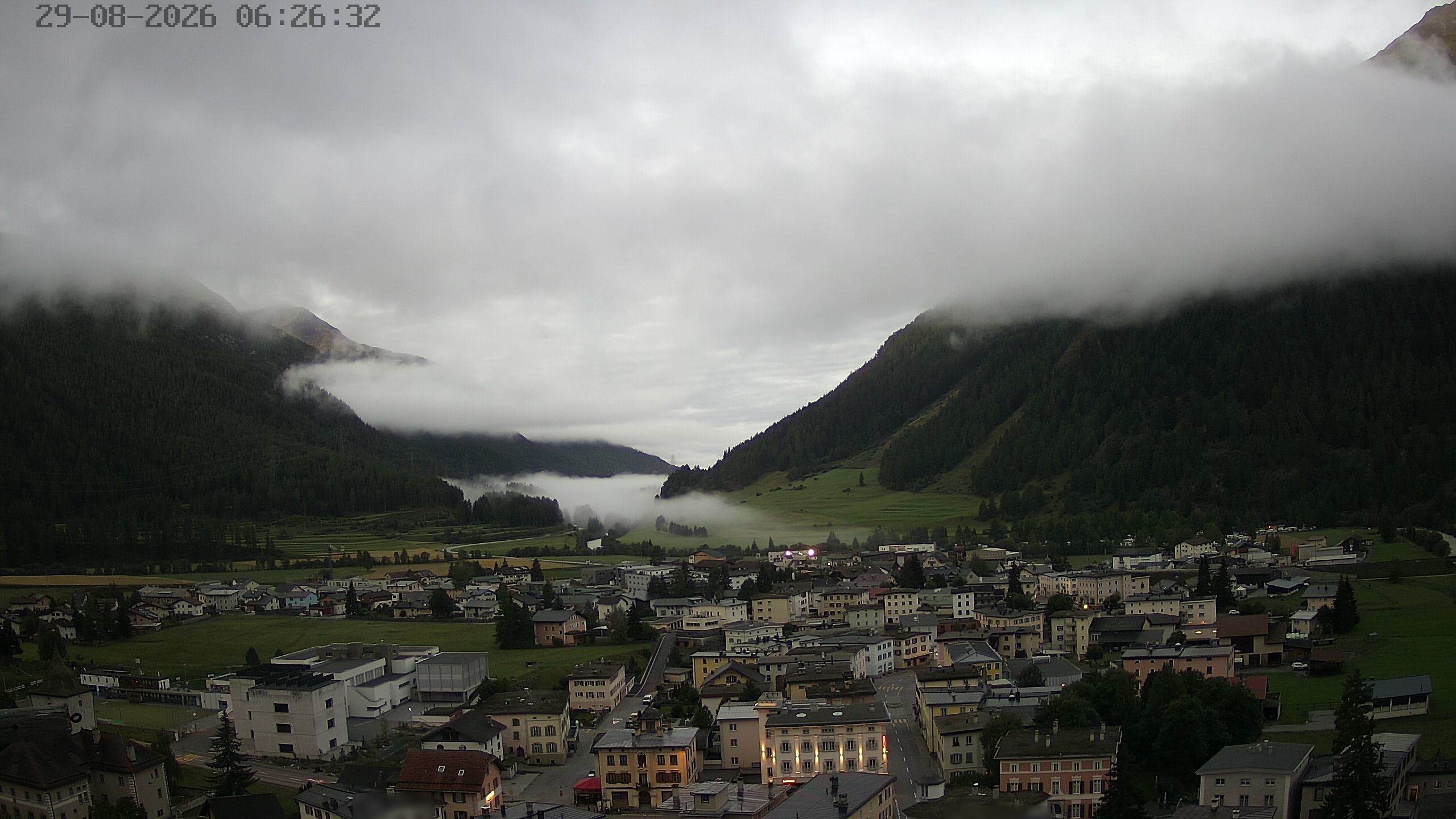 Archived image Webcam Zernez village