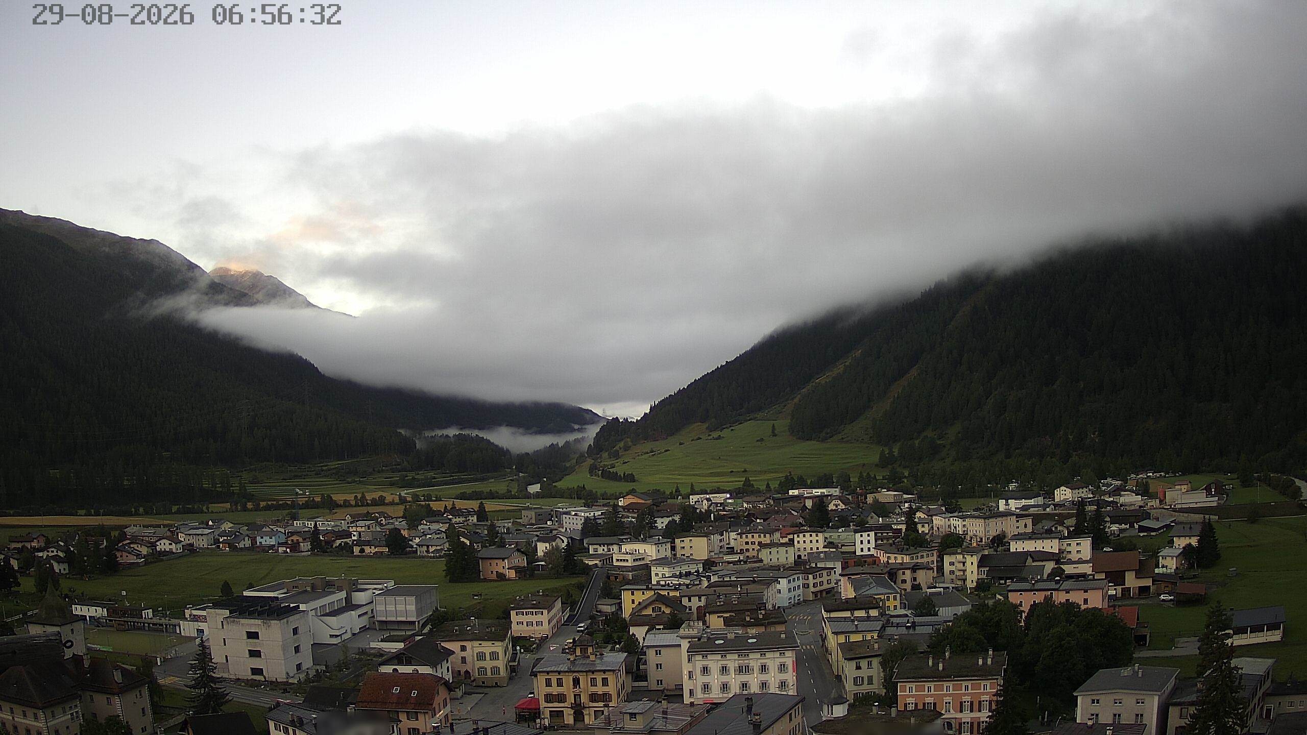 Archived image Webcam Zernez village