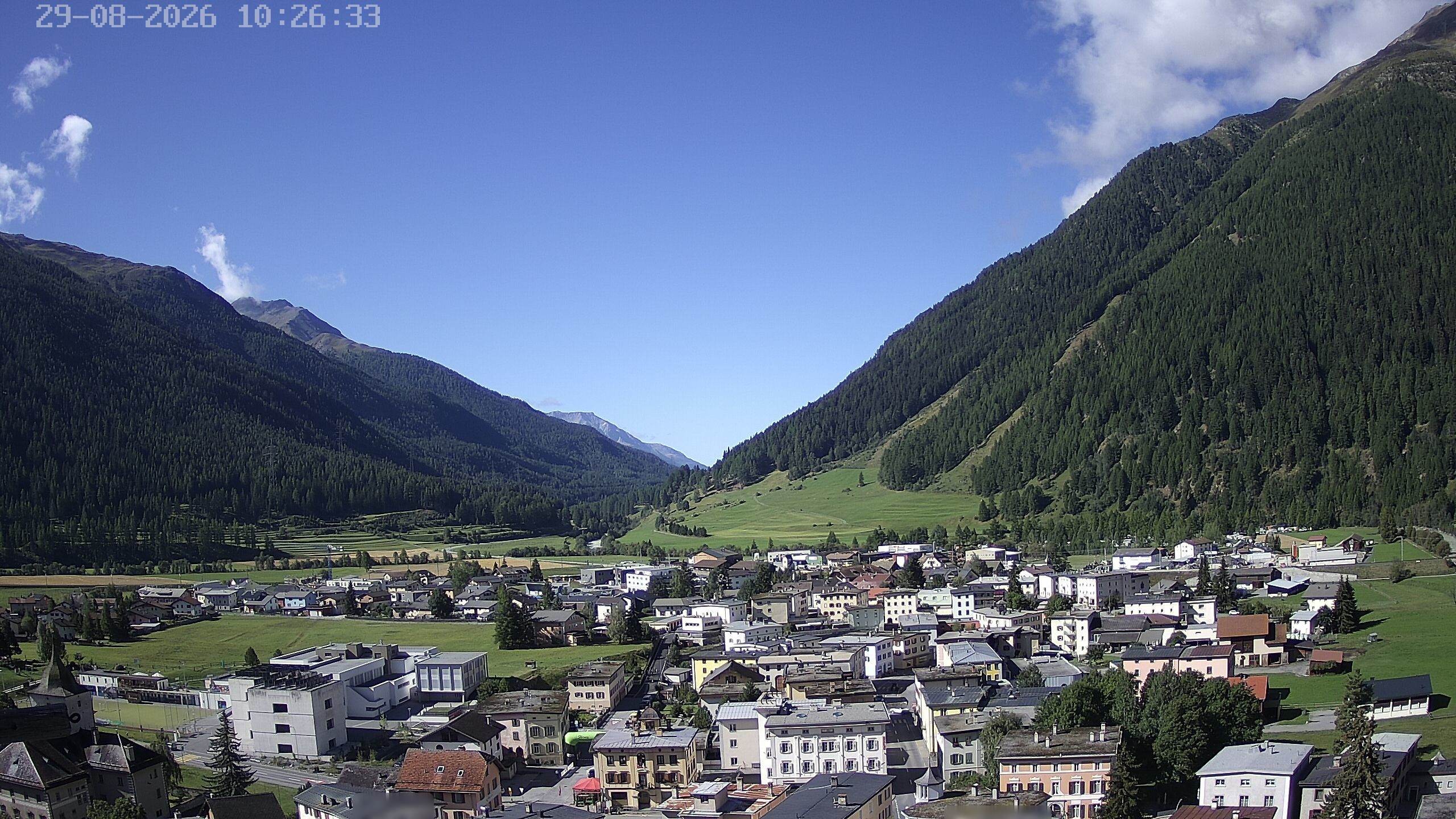 Archived image Webcam Zernez village