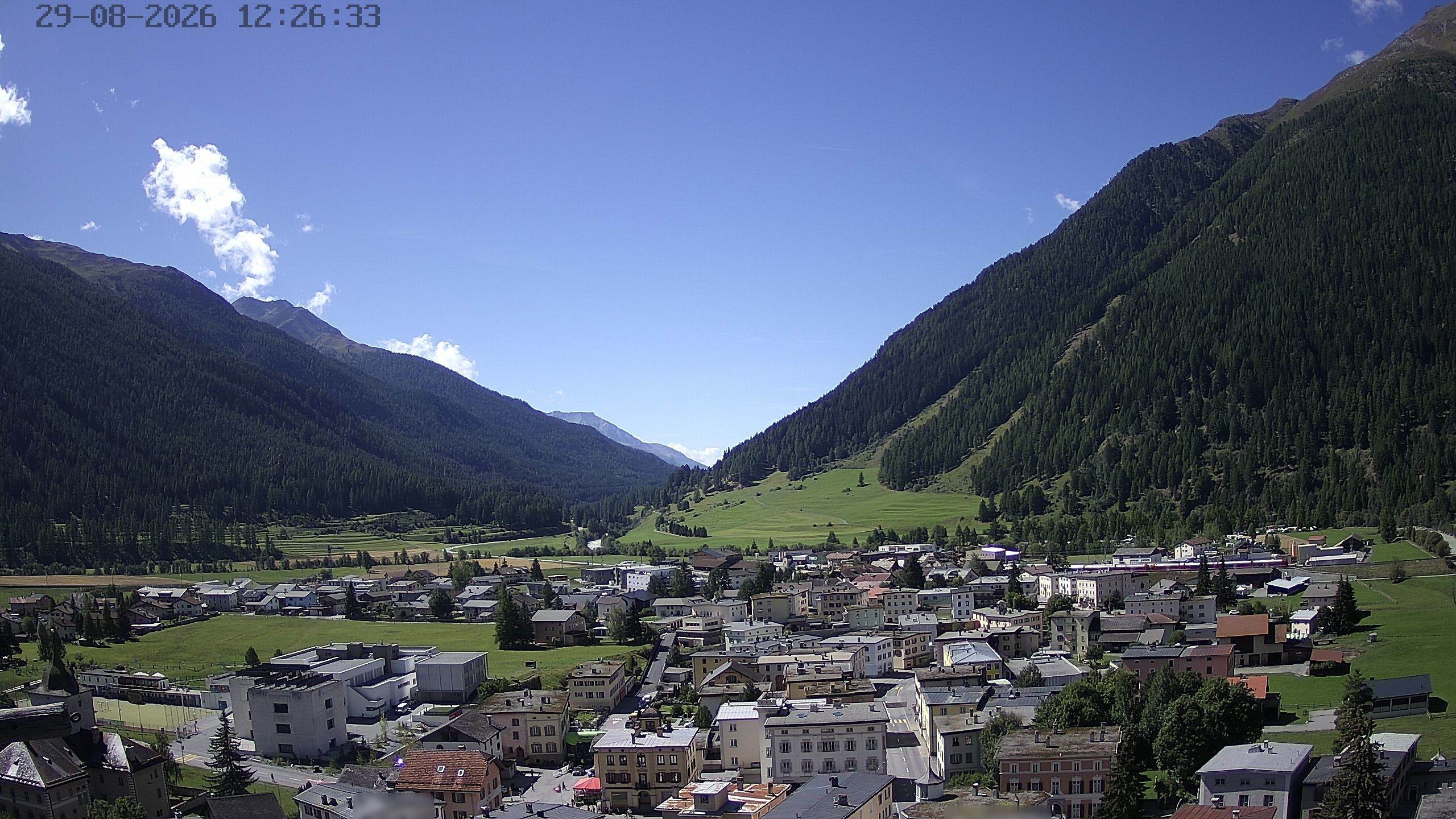 Archived image Webcam Zernez village