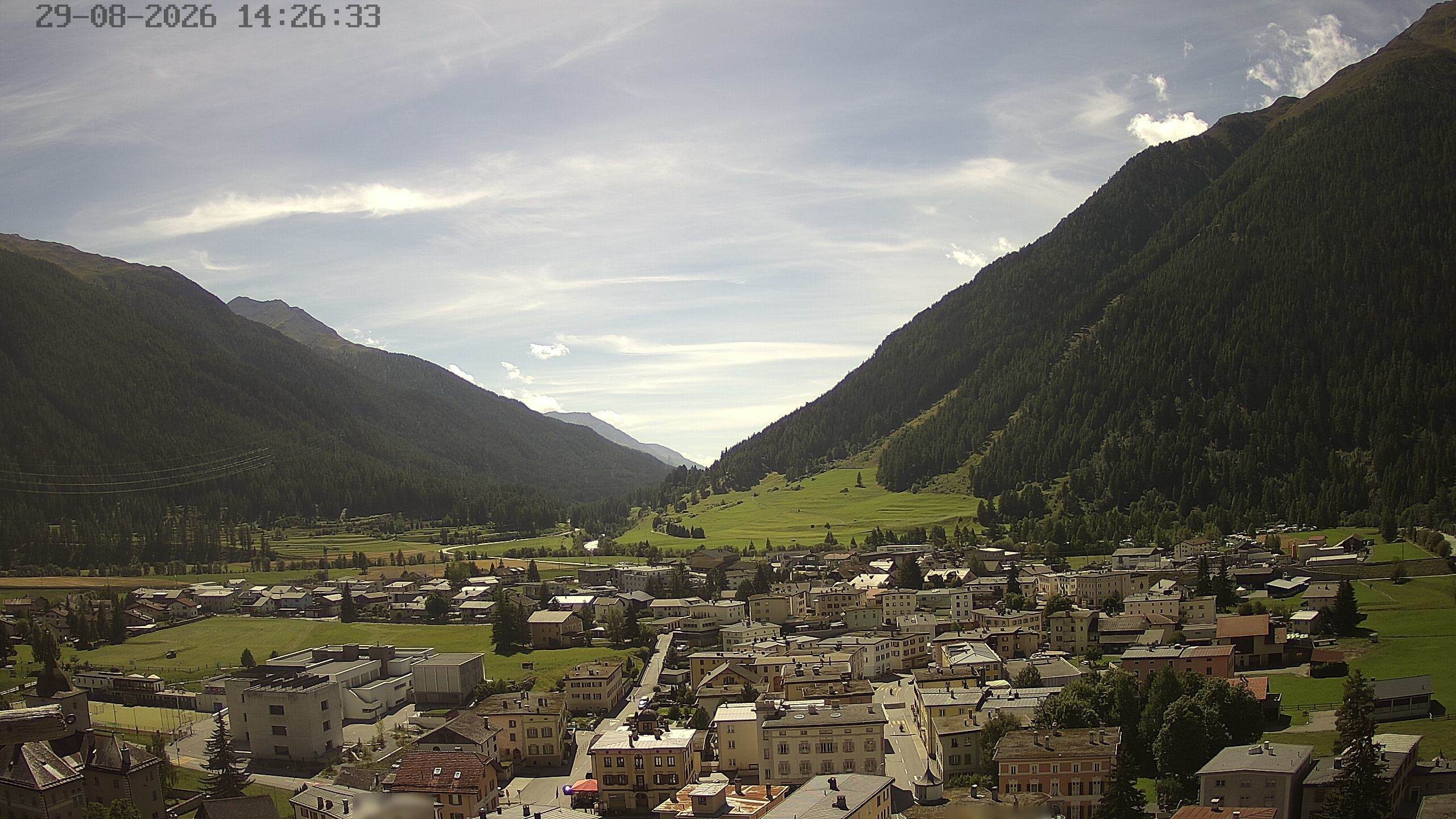 Archived image Webcam Zernez village