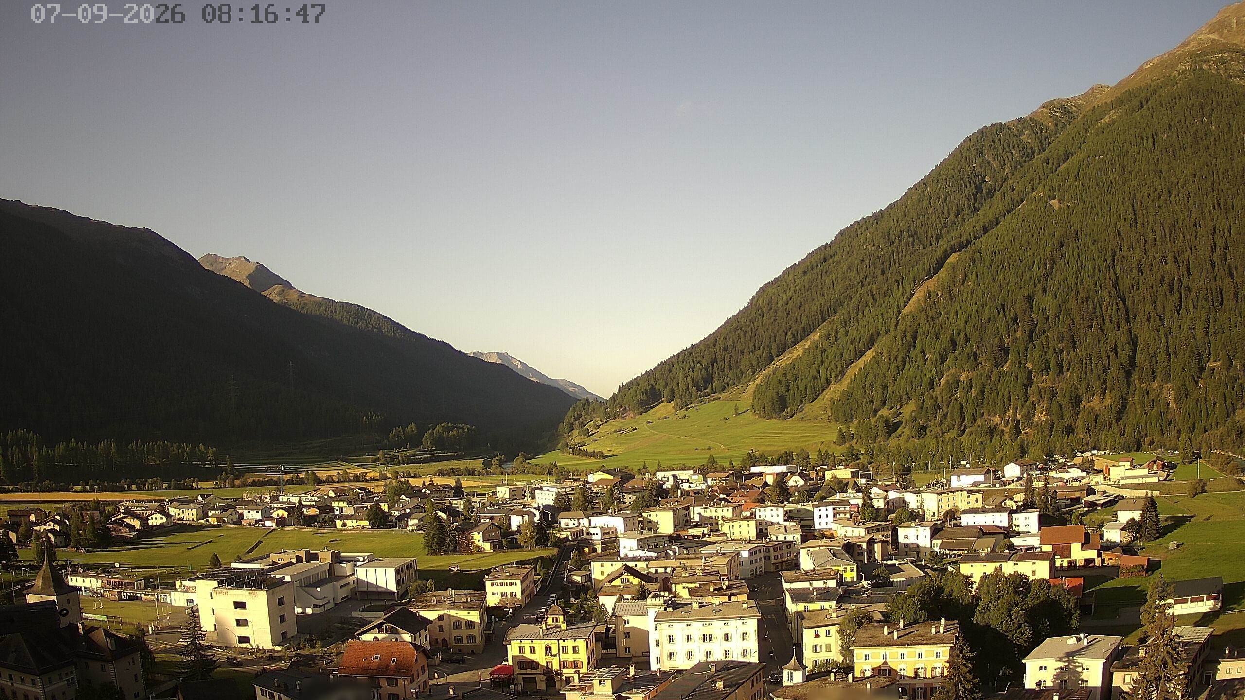 Archiv Foto Webcam Zernez - Oberengadin