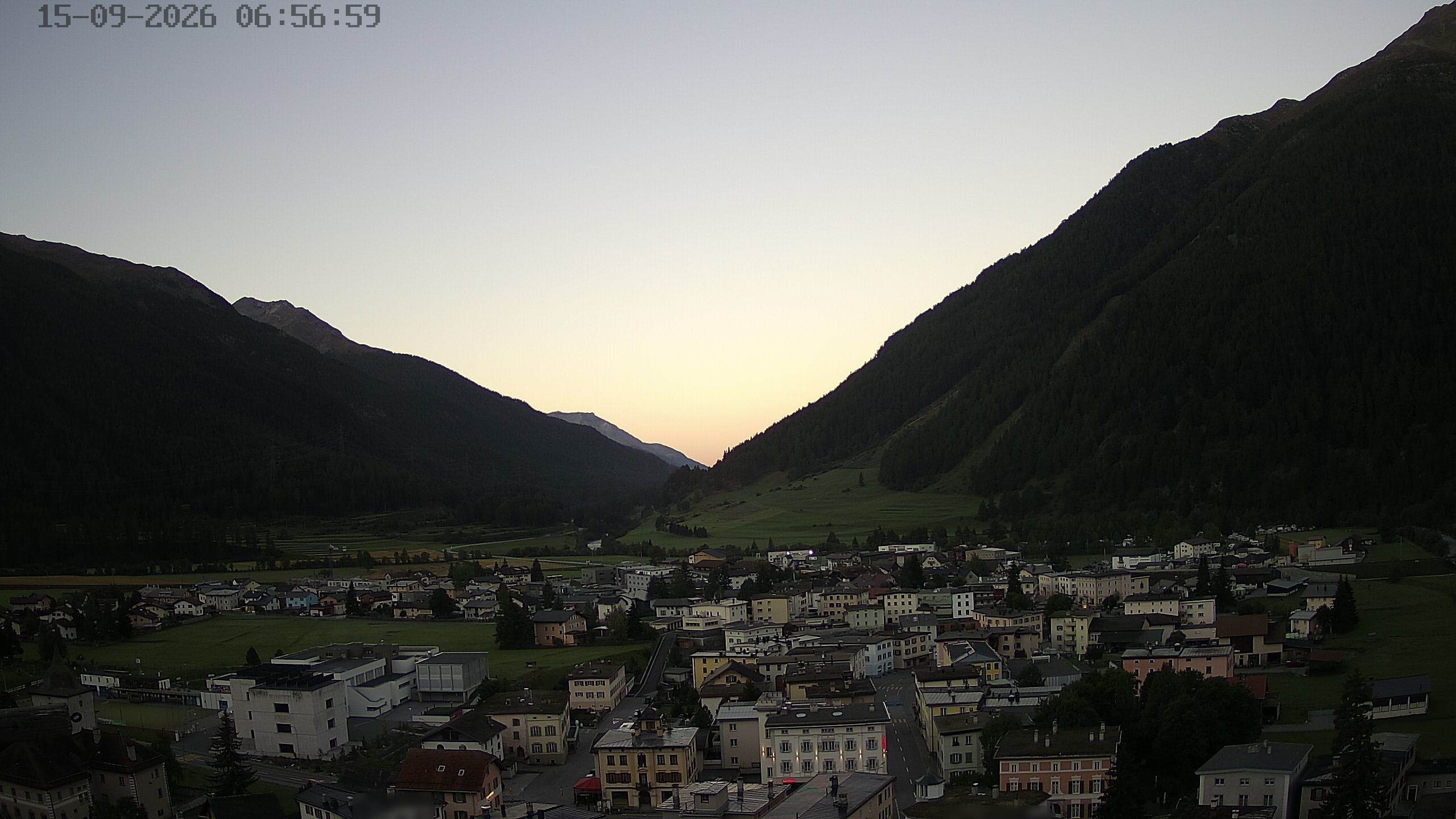Archiv Foto Webcam Zernez - Oberengadin
