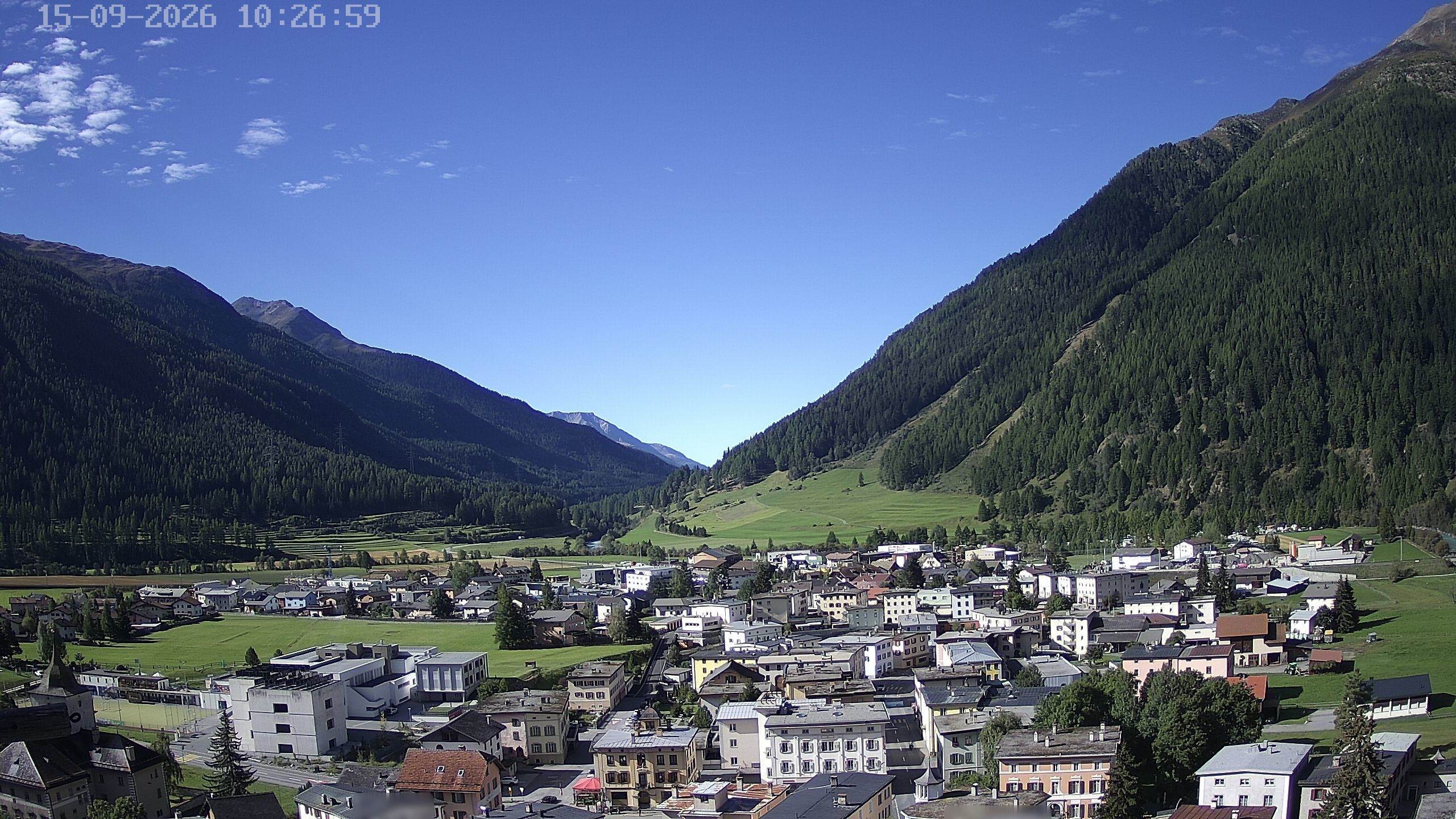 Archiv Foto Webcam Zernez - Oberengadin