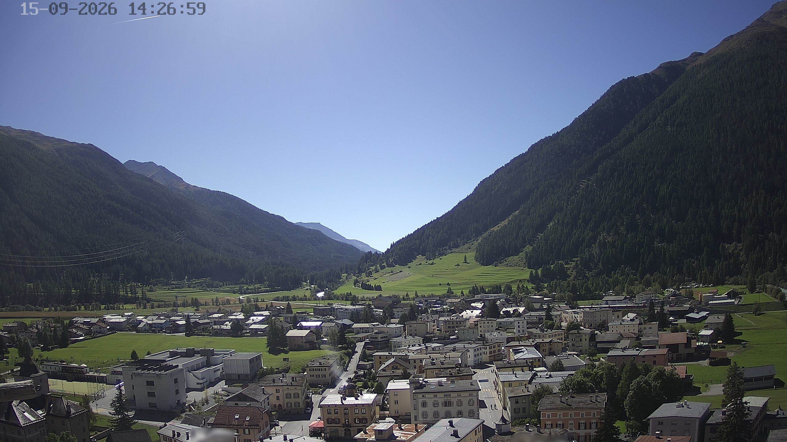 Archiv Foto Webcam Zernez - Oberengadin