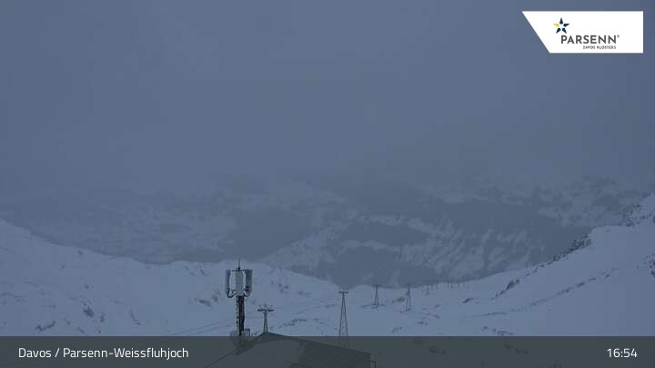 Archiv Foto Webcam Weissfluhjoch (2260 m)