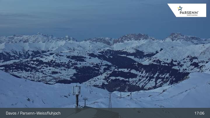 Archiv Foto Webcam Weissfluhjoch (2260 m)