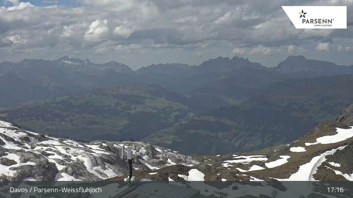 Archiv Foto Webcam Weissfluhjoch (2260 m)