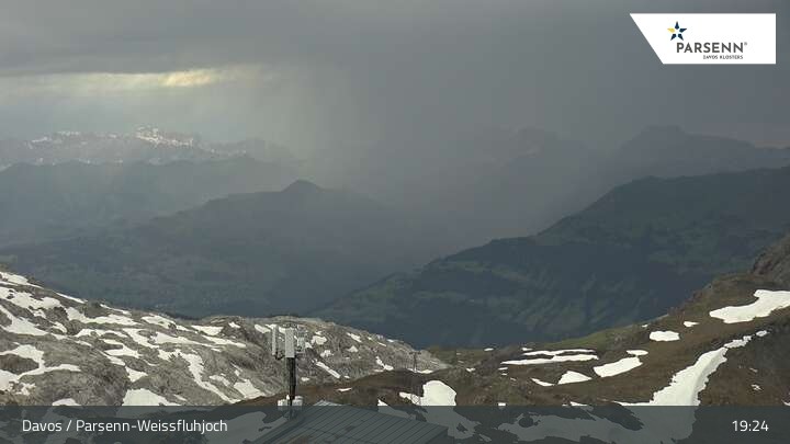 Archiv Foto Webcam Weissfluhjoch (2260 m)