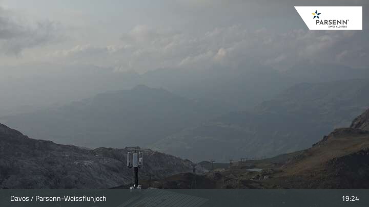 Archiv Foto Webcam Weissfluhjoch (2260 m)