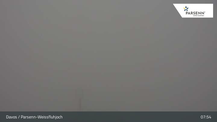 Archiv Foto Webcam Weissfluhjoch (2260 m)