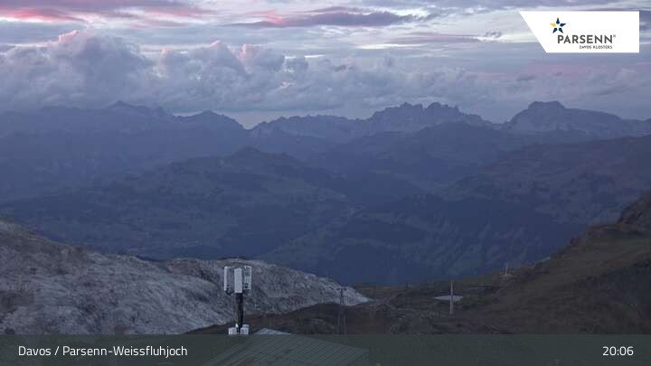 Archiv Foto Webcam Weissfluhjoch (2260 m)