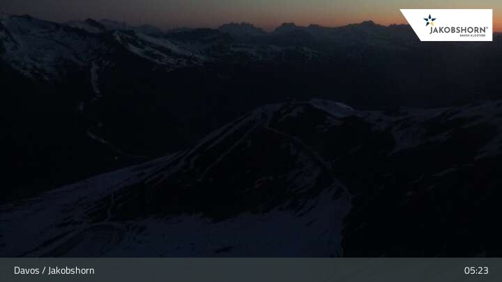 Archiv Foto Webcam Jakobshorn Gipfel (2590 m)