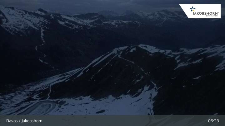 Archiv Foto Webcam Jakobshorn Gipfel (2590 m)