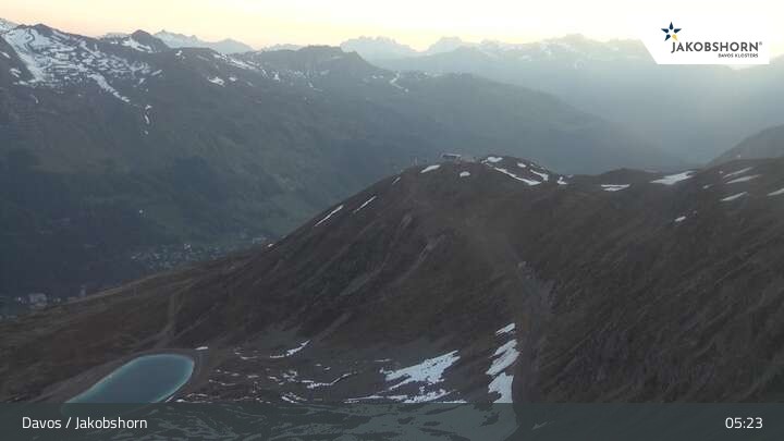 Archiv Foto Webcam Jakobshorn Gipfel (2590 m)