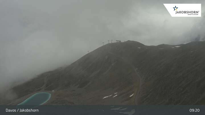 Archived image Webcam Davos Klosters: Jakobshorn mountain (2590 m)