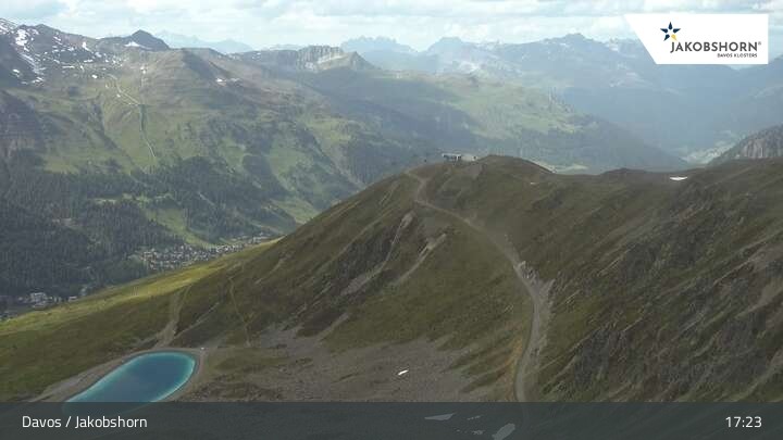 Archived image Webcam Davos Klosters: Jakobshorn mountain (2590 m)