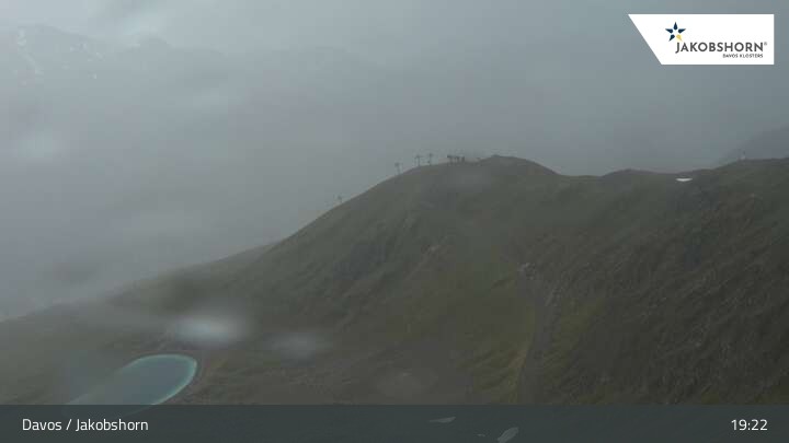 Archiv Foto Webcam Jakobshorn Gipfel (2590 m)