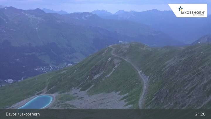Archiv Foto Webcam Jakobshorn Gipfel (2590 m)