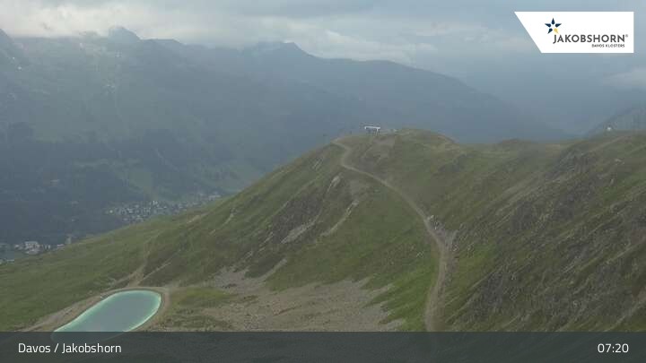 Archiv Foto Webcam Jakobshorn Gipfel (2590 m)