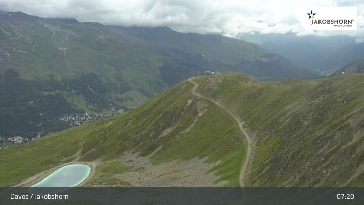 Archiv Foto Webcam Jakobshorn Gipfel (2590 m)