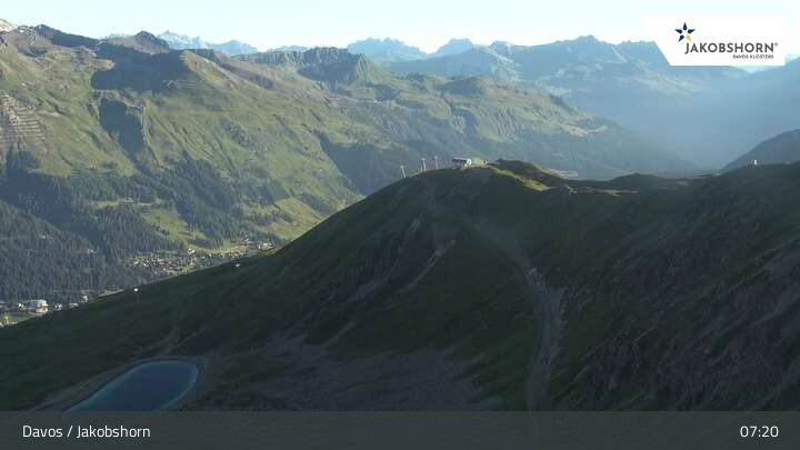 Archiv Foto Webcam Jakobshorn Gipfel (2590 m)