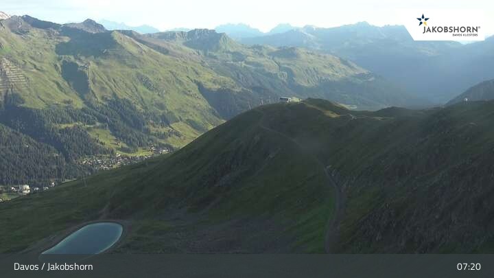Archiv Foto Webcam Jakobshorn Gipfel (2590 m)