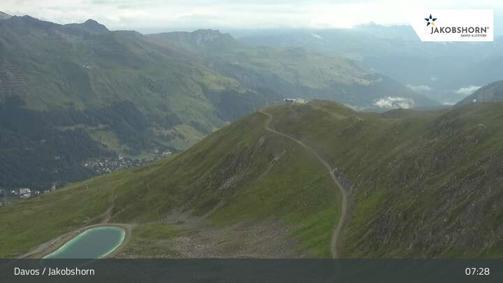 Archiv Foto Webcam Jakobshorn Gipfel (2590 m)