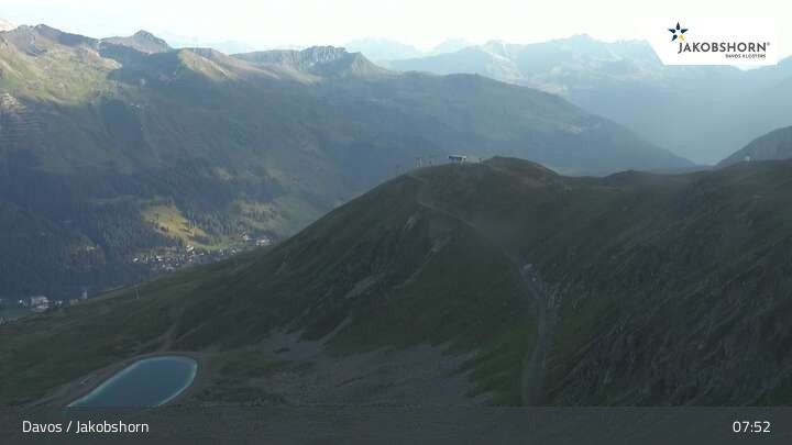 Archived image Webcam Davos Klosters: Jakobshorn mountain (2590 m)