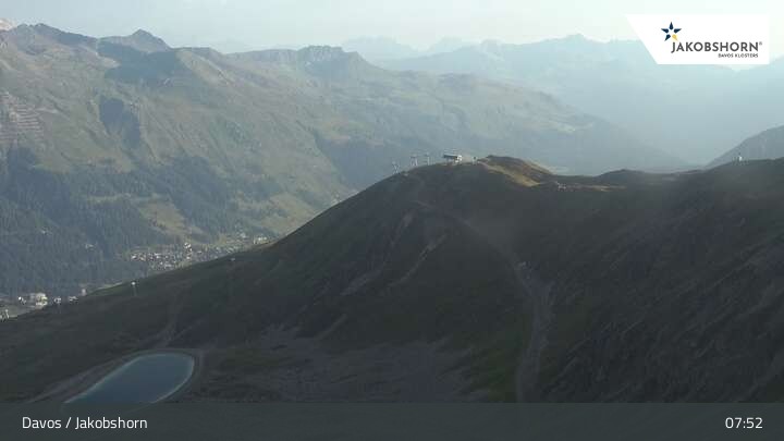 Archiv Foto Webcam Jakobshorn Gipfel (2590 m)
