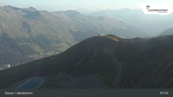 Archiv Foto Webcam Jakobshorn Gipfel (2590 m)
