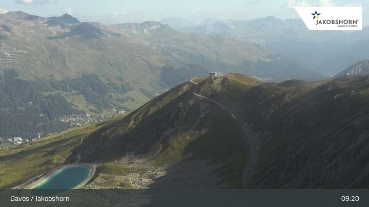 Archiv Foto Webcam Jakobshorn Gipfel (2590 m)