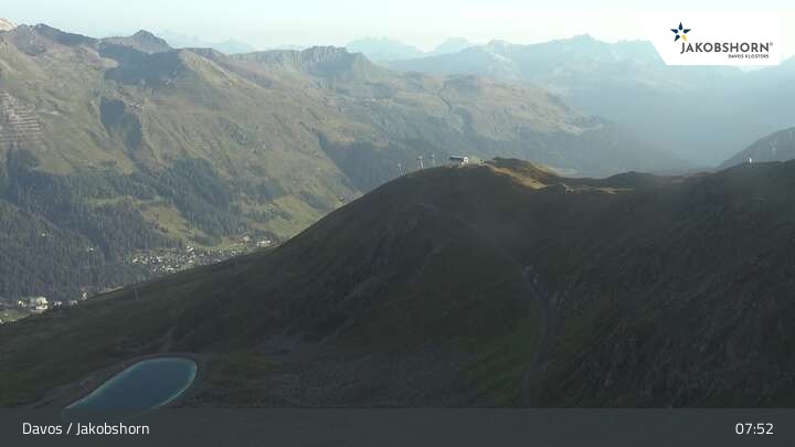 Archiv Foto Webcam Jakobshorn Gipfel (2590 m)