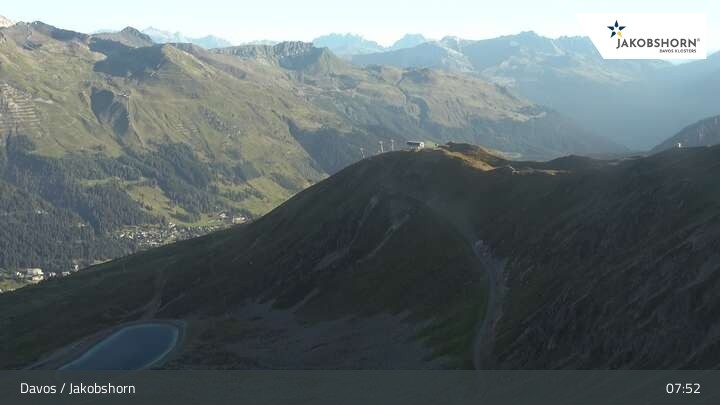 Archiv Foto Webcam Jakobshorn Gipfel (2590 m)